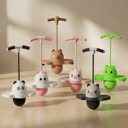 Juguete Saltarín Para Niños con luces led + regalo de inflador