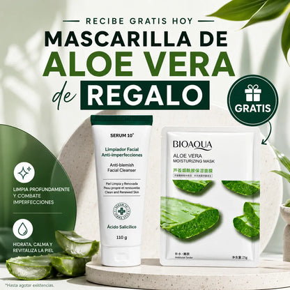 COMBATE GRANOS, ESPINILLAS Y MANCHAS POST-ACNÉ